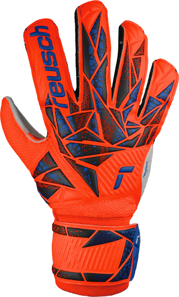 Reusch Attrakt Solid 5470515 2210 blue orange front